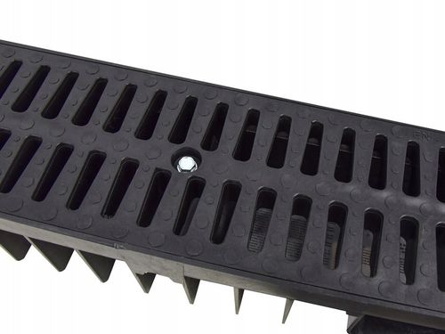 Korytko z tworzywa ruszt PP B125 100(H)x130x1000 mm odwodnienie na Arena.pl