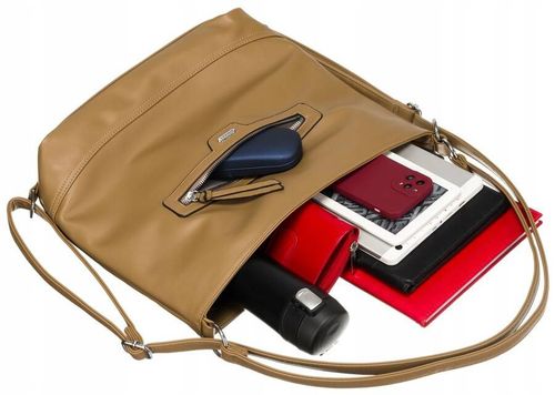 pojemna torebka damska ze skóry ekologicznej - rovicky na Arena.pl