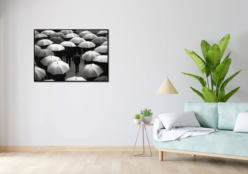Plakat 100x70cm Samotność w Tłumie zdjęcie 4