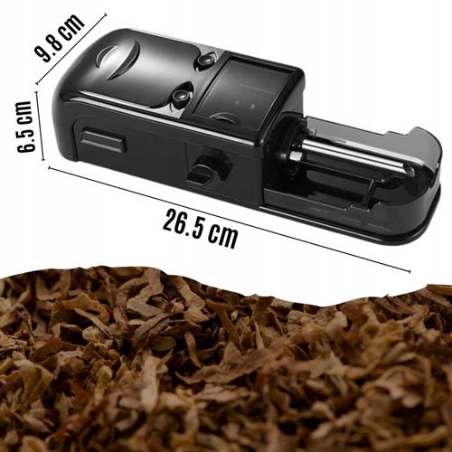 METALOWA Elektryczna Maszynka do Nabijania Papierosów Nabijarka Tytoniu 8mm na Arena.pl