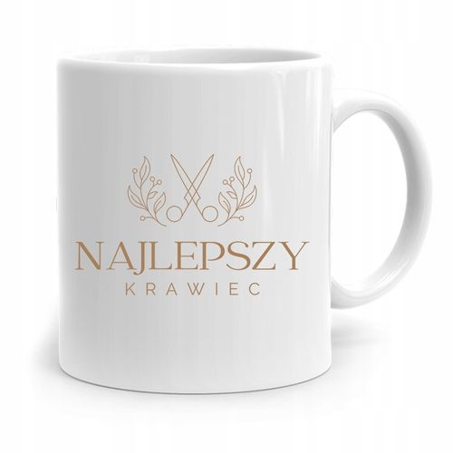 Kubek Prezent Krawcowej Krawca Najlepszy Krawiec Z Nadrukiem Ze Zdjęciem na Arena.pl
