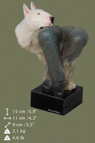 Bulterier - figurka - 2353 na Arena.pl