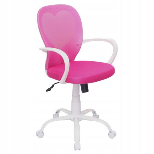 krzesło obrotowe fb8-fx różowe (qzy-1447) na Arena.pl