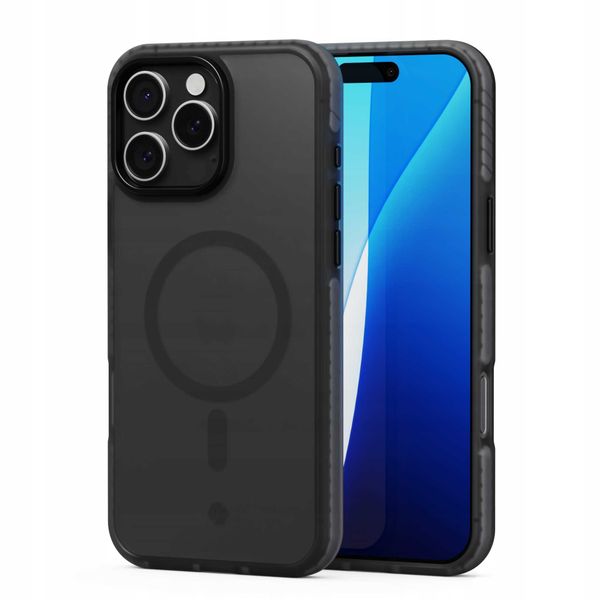 Spacecase Hybrid Fusion Mag Iphone 16 Pro Max Black zdjęcie 13