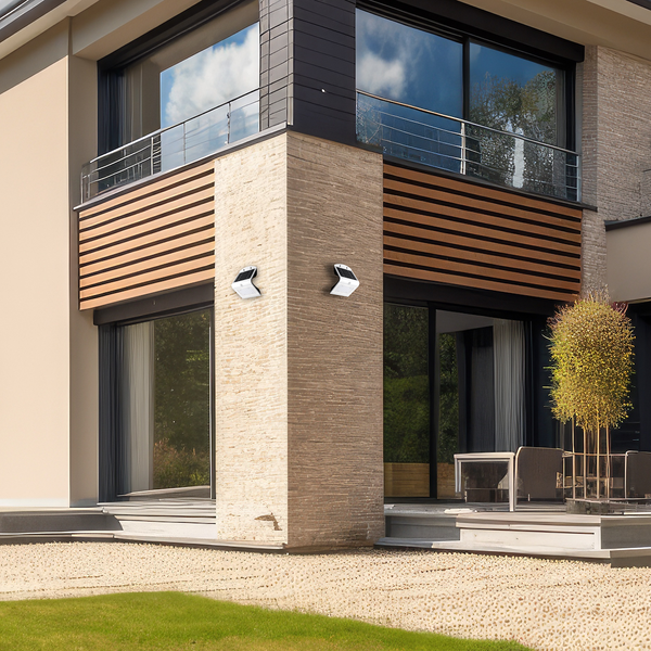 Kinkiet Solarny Butterfly 3,2W Biały zdjęcie 6