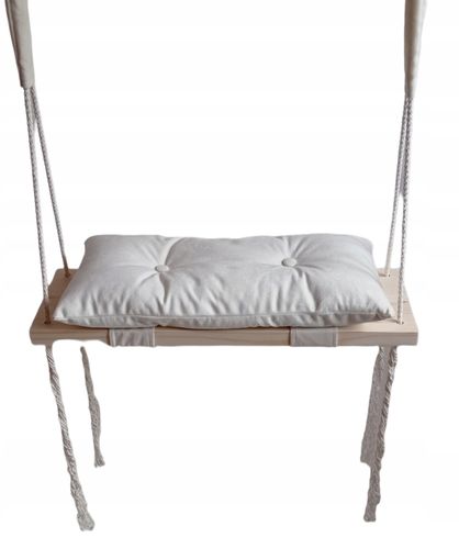 Huśtawka siedzisko BEŻ DLA DZIECI DOM OGRÓD POKÓJ na Arena.pl