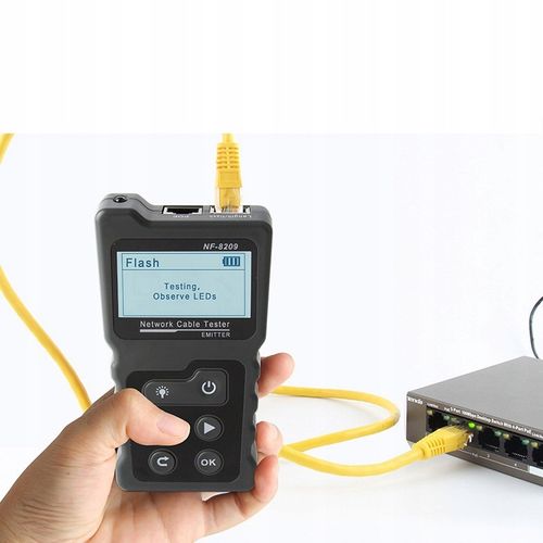 Tester Okablowania LAN POE, Szukacz Par, Noyafa NF-8209 na Arena.pl