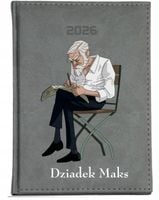 PERSONALIZOWANY PLANER kalendarz A4 2026 TYGODNIOWY dla dziadka z imieniem