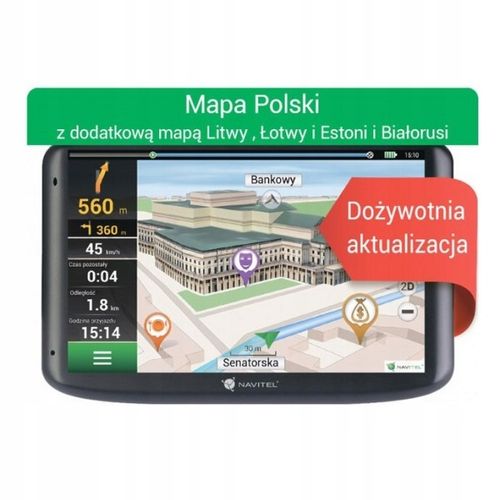 Nawigacja Gps Navitel E100 +Eu +Pl +Rosja +Ukraina na Arena.pl