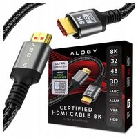 KABEL HDMI 2.1 CERTYFIKOWANY ULTRA HIGH SPEED 8K 60HZ /4K 120HZ HDMI 3M