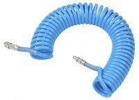 WĄŻ PNEUMATYCZNY SPIRALNY POLIURETANOWY 8x12mm 10m