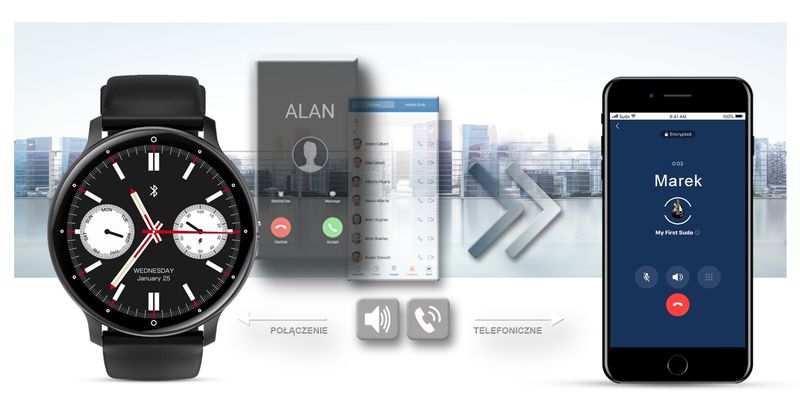 smartwatch gravity gt1-2 pro zdjęcie 8