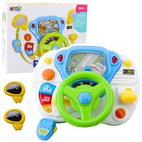 Symulator Jazdy Kierownica Edukacyjna Interaktywna Dźwięki Światła