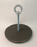 DEFLEKTOR ŻELIWNY FI 210 MM + OCZKO NA PRĘCIE - 50-75 KW / 5,2 KG