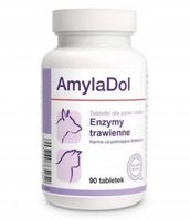 Dolfos AmylaDol enzymy trawienne Pies Kot 90 tabl