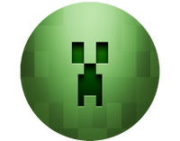 Opłatek na tort Minecraft