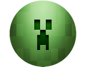 Opłatek na tort Minecraft