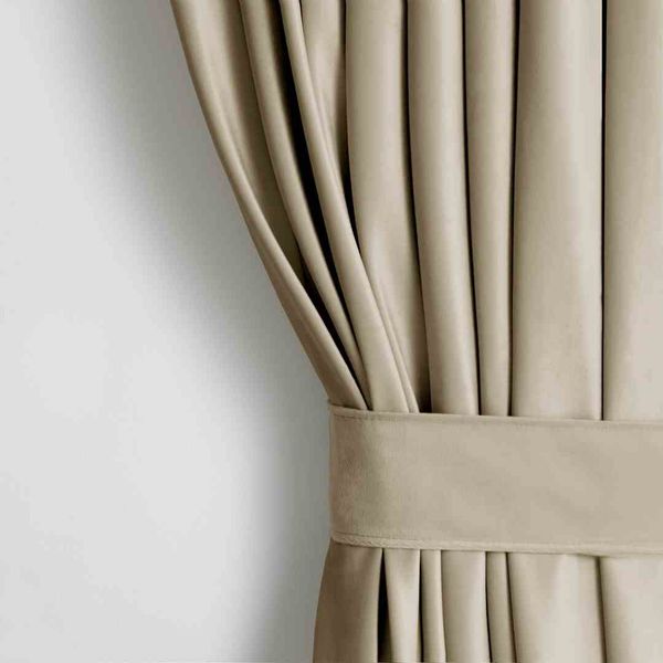 CURT/AH/VELVET/EYELETS/BEIGE/140X270/1PC zdjęcie 1