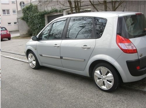 Renault SCENIC II - Listwy CHROM Boczne Drzwi na Arena.pl