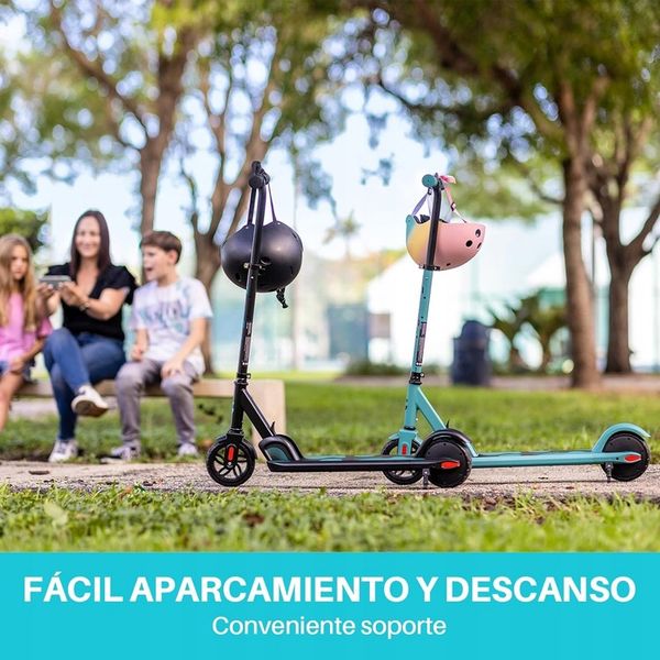 SmooSat E9 hulajnoga elektryczna dla dzieci, do 16 km/h od 8 lat niebieska zdjęcie 4