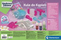2X Naukowa Zabawa Laboratorium Kule Do Kąpieli Język Polski Clementoni 5039