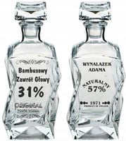 KARAFKA z grawerem prezent dla męża faceta taty