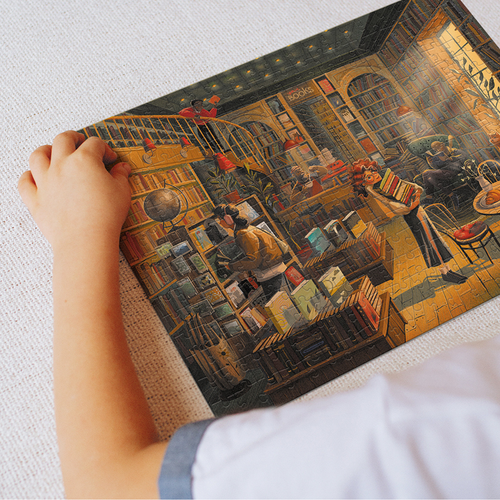 Puzzle ”Księgarnia” 300 Elementów Układanka Zestaw Dla Dzieci I Dorosłych na Arena.pl
