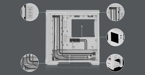 Obudowa Genesis IRID 503 ARGB Lite White na Arena.pl