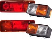 LAMPA ZESPOLONA PRZEDNIA + TYLNA DO URSUS C360 C330 C380 4 SZT KOMPLET