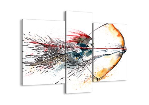 Obraz Na Płótnie - Strzelec Strzała - 95X80 Cm - Cb95X80-2994 na Arena.pl