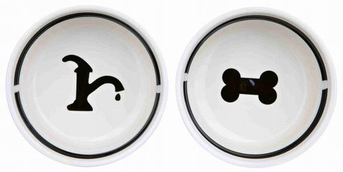 TRIXIE Miski Ceramiczne Na Stojaku Dla Psa 2x1,6L na Arena.pl