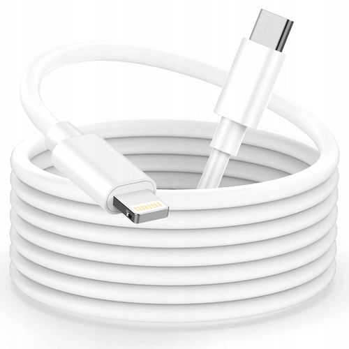 ŁADOWARKA SIECIOWA ZASILACZ PD 20W + KABEL DO IPHONE USB-C LIGHTNING 200cm na Arena.pl