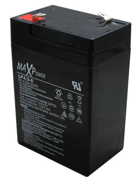 AKUMULATOR 6 V 4,5 AH zdjęcie 1