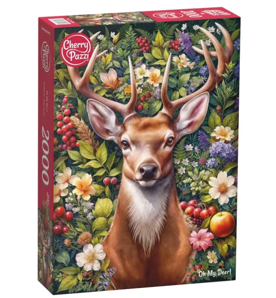 Puzzle 2000 CherryPazzi Oh My Deer! 50262 zdjęcie 1