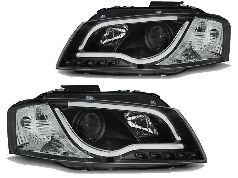 LAMPY REFLEKTORY Do  AUDI A3 8P 8PA OD .2008 DO 2012 Roku Do JAZDY DZIENNEJ zdjęcie 2