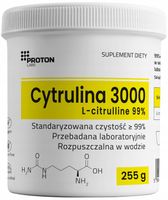 Proton Labs CYTRULINA 255g L-Cytrulina 3000mg 99% CZYSTA PRZEDTRENINGÓWKA