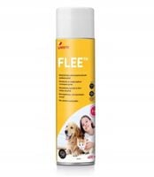 SPRAY NA PCHŁY ROZTOCZA PASOŻYTY niszczy alergeny w domu Flee 400 ml
