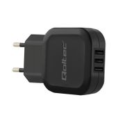Qoltec Ładowarka sieciowa 5V | 3.4A | 17W | 3xUSB