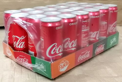 Coca-Cola Puszka 330ml - karton na Arena.pl