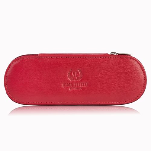 skórzane etui na okulary piórnik czerwony paolo peruzzi t-82-rd na Arena.pl