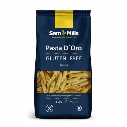 4x BEZGLUTENOWY makaron SamMills SPAGHETTI ŚWIDERKI RURKI NITKI bez glutenu na Arena.pl