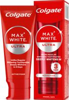 COLGATE MAX WHITE ULTRA ACTIVE FOAM PASTA DO ZĘBÓW GŁĘBOKO WYBIELAJĄCA 50ML