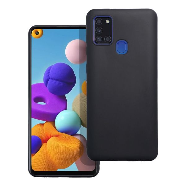 Futerał MATT do SAMSUNG A21S czarny zdjęcie 1