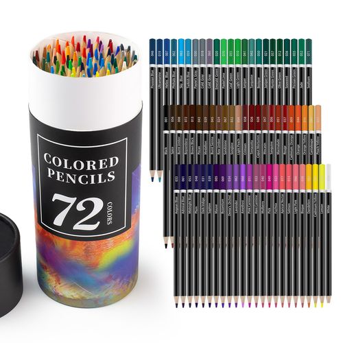 Zestaw Kredek Ołówkowych W Tubie 72 Kredki na Arena.pl