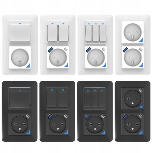 Inteligentne Gniazdo z Pomiarem Prądu WiFi TUYA PSMART 16A białe na Arena.pl