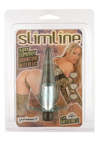 Compact Vibrating Buttplug Transparent zdjęcie 2