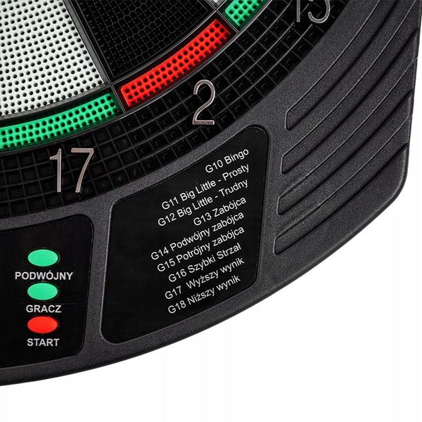 DART TARCZA ELEKTRONICZNA DO GRY W RZUTKI FORT zdjęcie 10