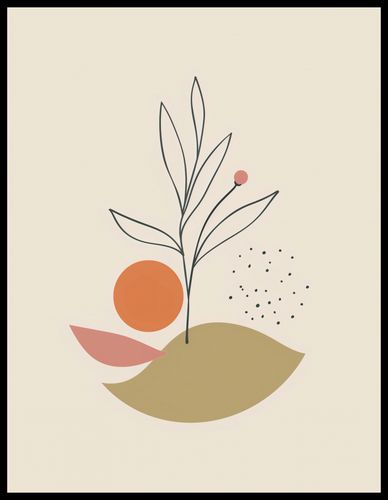 Plakat 50x65cm Subtelna Naturaleza na Arena.pl