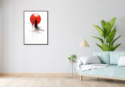 Plakat 64x90cm Samotny Samuraj na Arena.pl