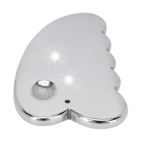 GUA SHA MASAŻER DO TWARZY PŁYTKA DO MASAŻU METAL